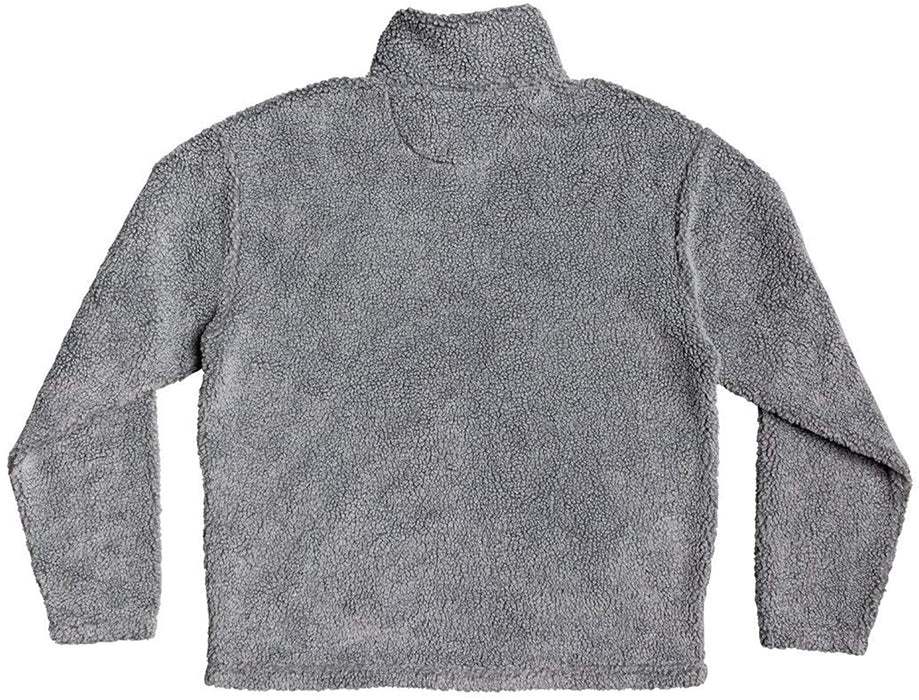 Quiksilver Mens Bogong Gum - Half-Zip Popcorn Sherpa Fleece for Men Half-Zip Popcorn Sherpa Fleece