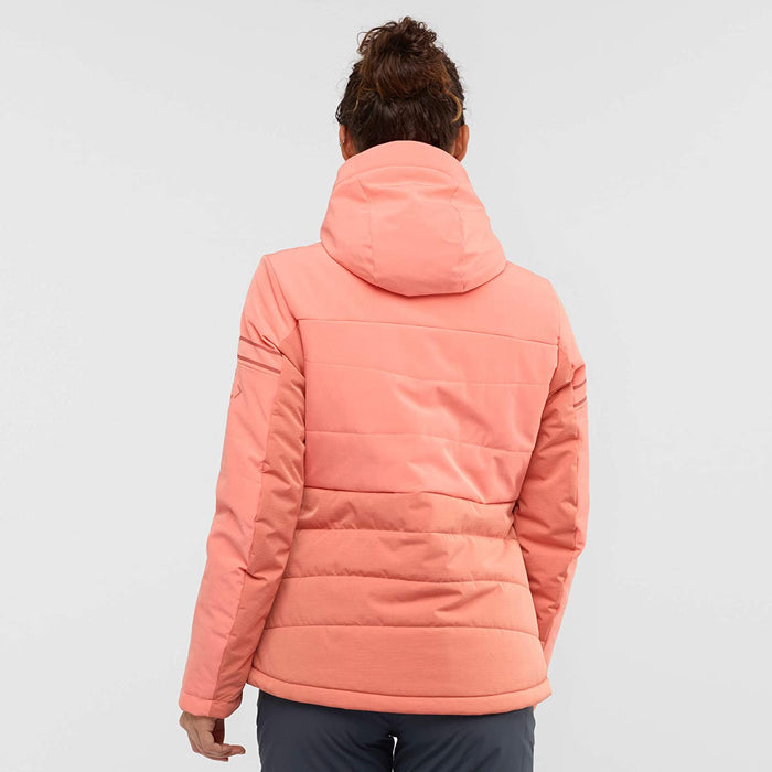 Salomon Edge Women's Ski Jacket, Icy Morn/Heather