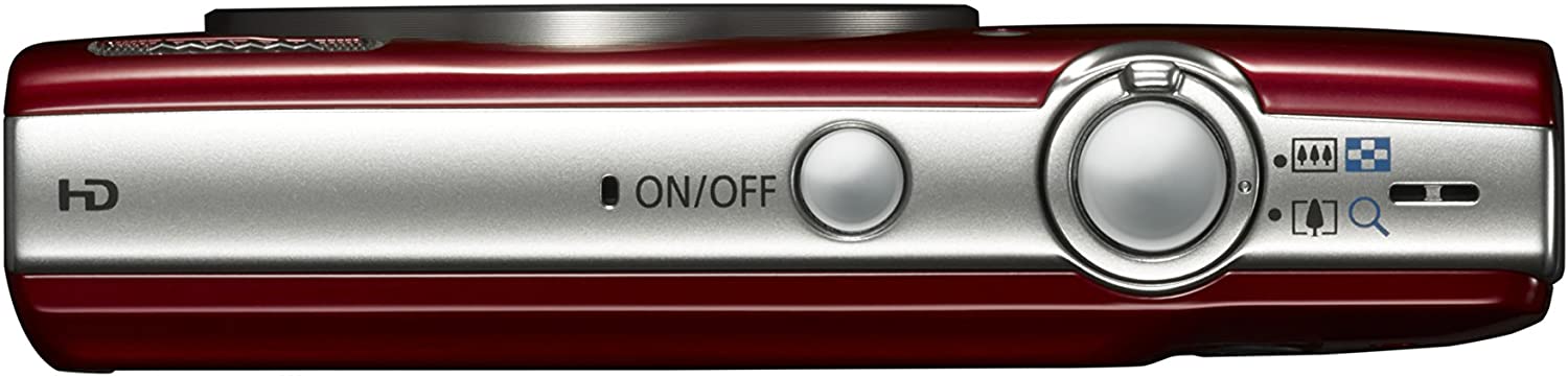 Canon PowerShot ELPH 180 Digital Camera w/Image Stabilization and Smart AUTO Mode (Red)