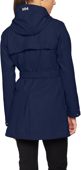 Helly-Hansen Women's Kirkwall Hooded Lightweight Waterpoof Windproof Raincoat Jacket