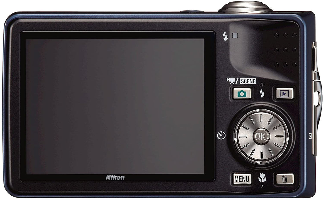 Nikon Coolpix S630 12MP Digital Camera with 7x Optical Vibration Reduction (VR) Zoom and 2.7 inch LCD (Midnight Blue)