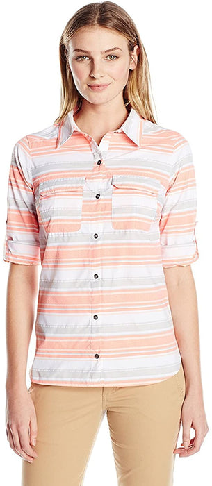 Columbia Women's Pilsner Peak Stripe Long Sleeve Shirt