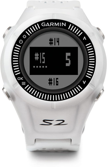 Garmin Approach S2 GPS Golf Watch with Worldwide Courses (Black)