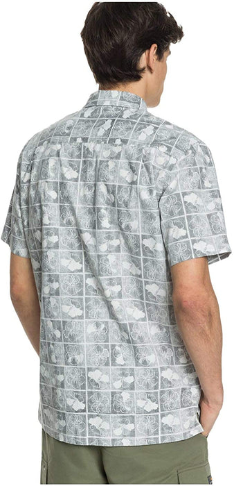 Quiksilver Men's Flower Block Woven