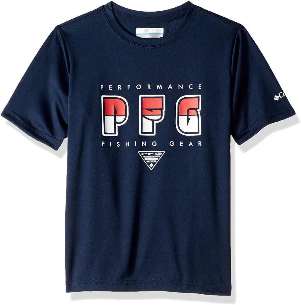 Columbia Kids' PFG Finatic Short Sleeve Shirt