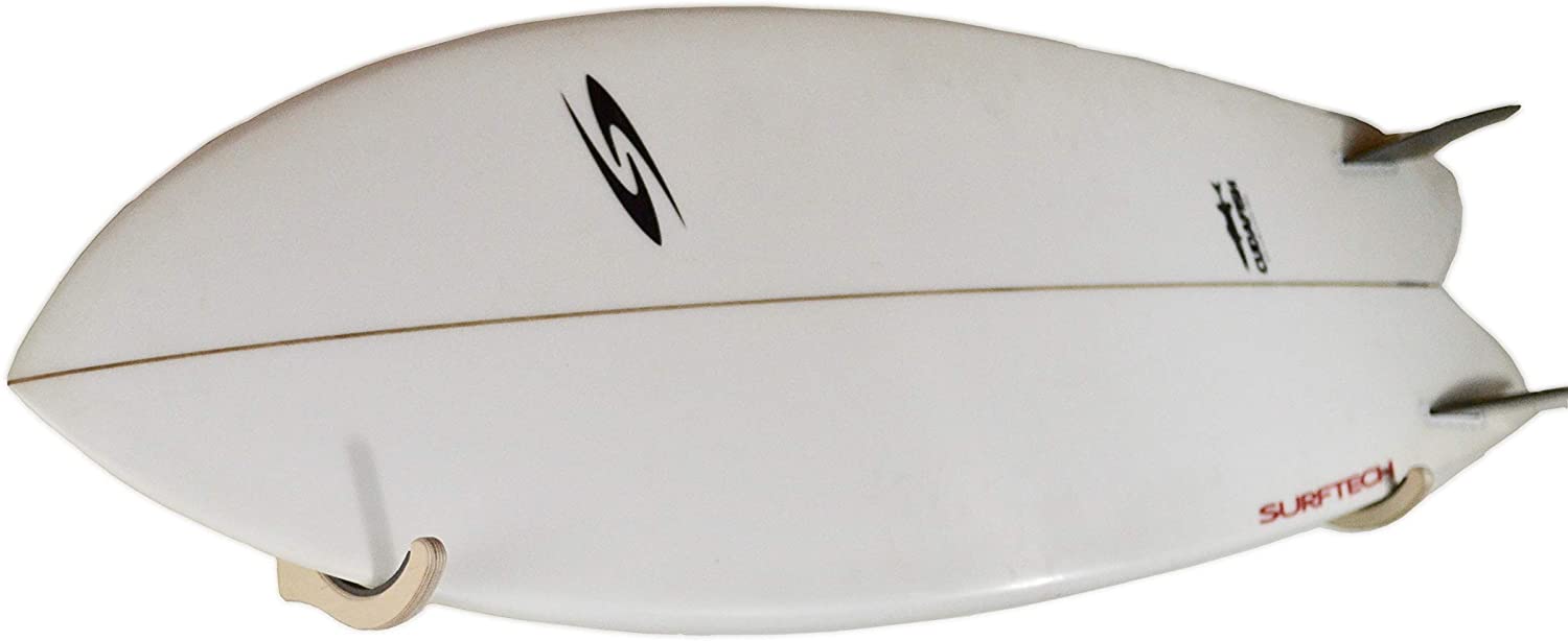 Premium Wooden Surfboard Display Rack | Sturdy Surf Board Wall Mount for Indoors and Outdoors