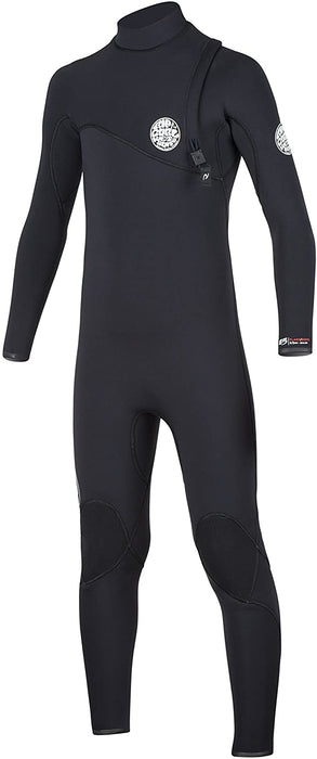Rip Curl Junior Flashbomb 32Gb Z/Free STM Wetsuits, 10, Black/Black