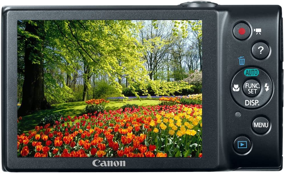 Canon PowerShot A4000IS 16.0 MP Digital Camera with 8x Optical Image Stabilized Zoom 28mm Wide-Angle Lens with 720p HD Video Recording and 3.0-Inch LCD (Black)