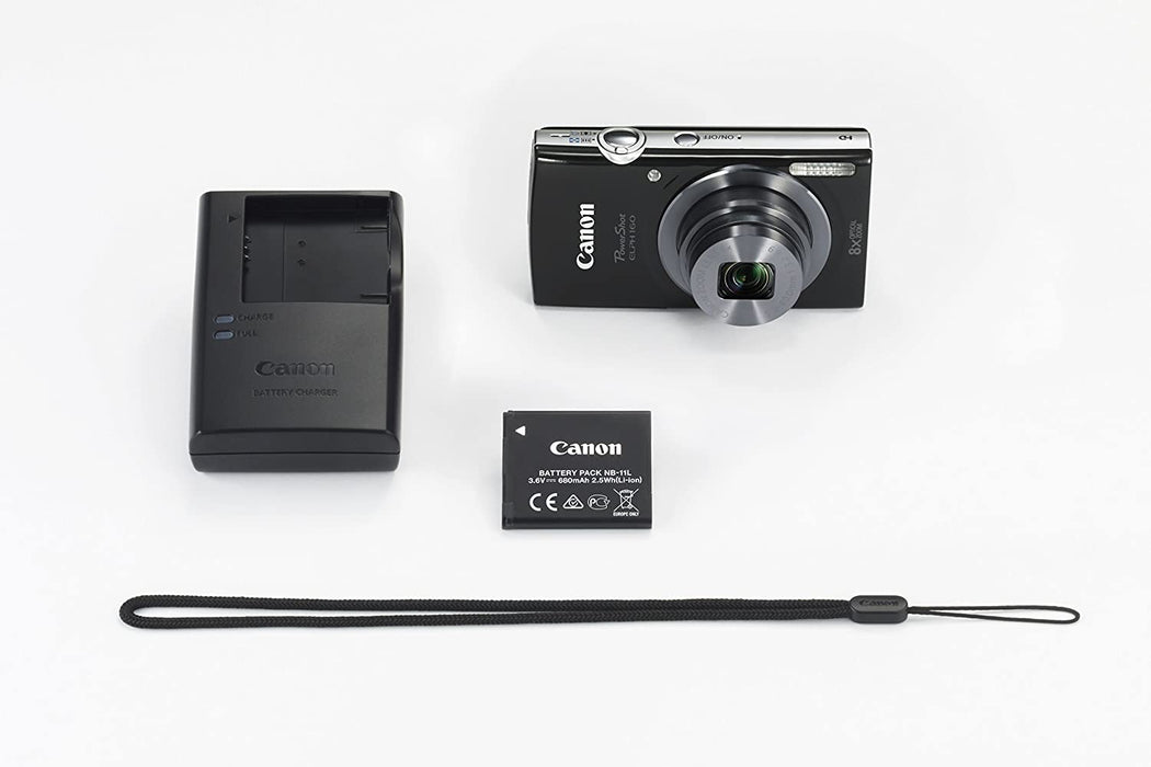 Canon PowerShot ELPH 160 (Black)