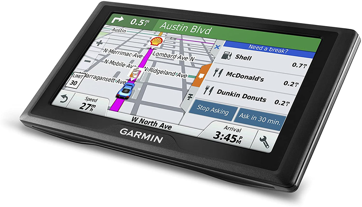 Garmin Drive 50 USA + CAN LMT GPS Navigator System with Lifetime Maps and Traffic, Driver Alerts, Direct Access