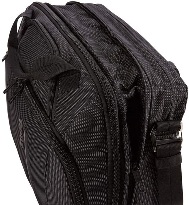 Thule Crossover 2 Laptop Bag 15.6", Black, 17.3 x 5.9 x 12.6 in