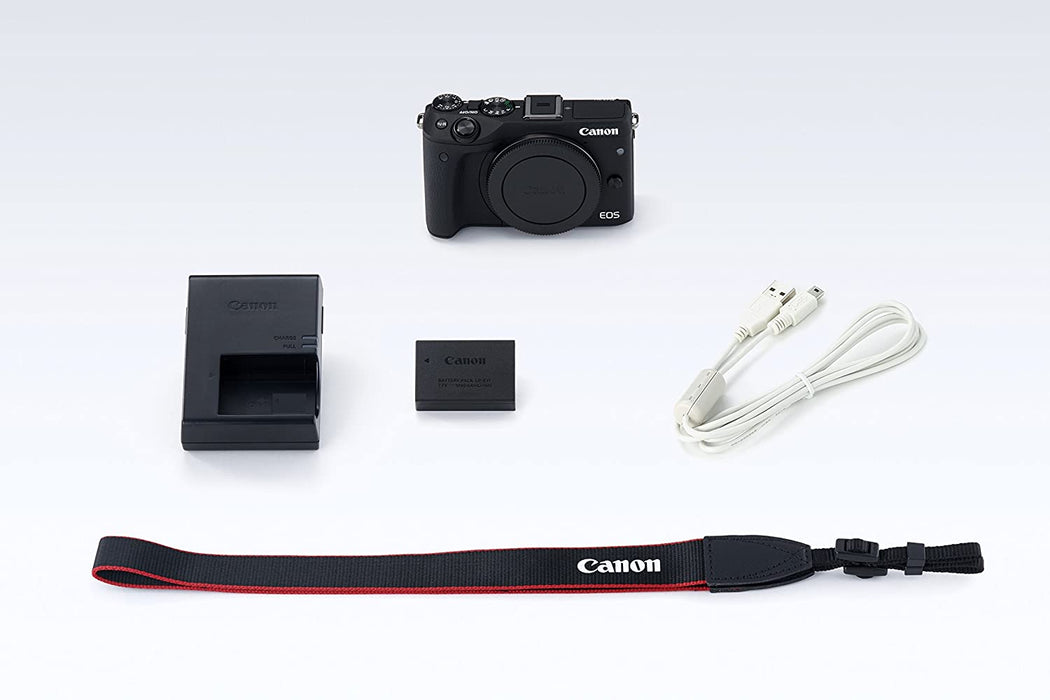 Canon EOS M3 Mirrorless Camera Body - Wi-Fi Enabled (Black)