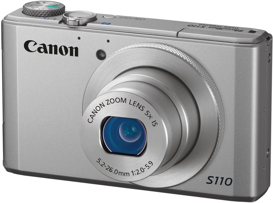 Canon PowerShot S110 12MP Digital Camera with 3-Inch LCD (Black)