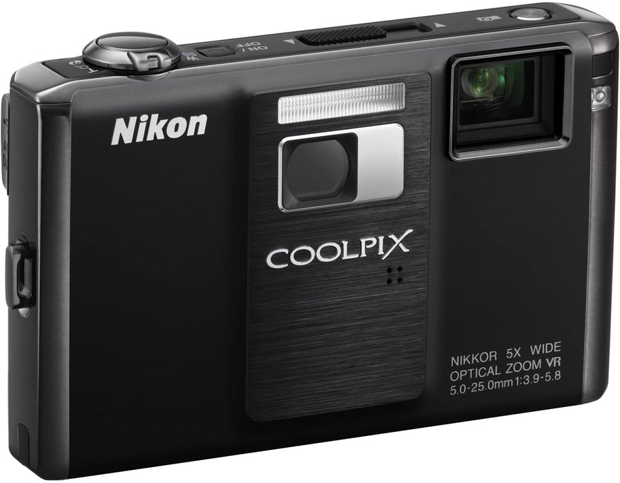 Nikon Coolpix S1000pj 12.1MP Digital Camera with Built-In Projector and 5x Wide-Angle Optical Vibration Reduction (VR) Zoom
