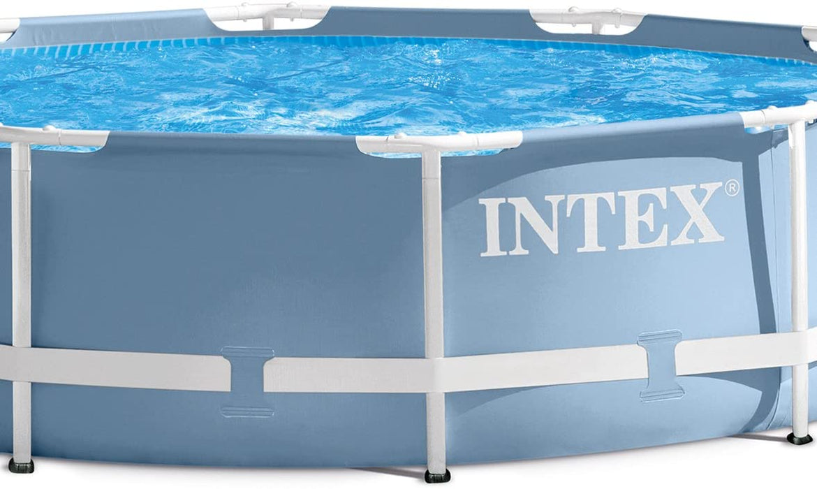 Intex 10 Feet x 30 Inches Prism Frame Above-Ground Swimming Pool