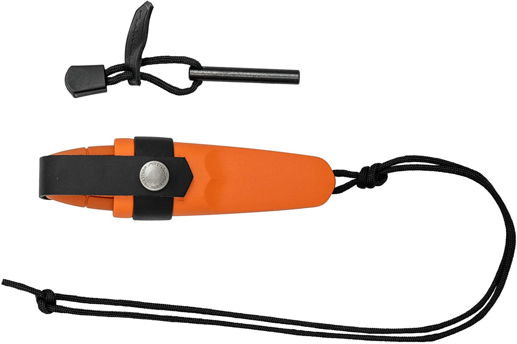 Morakniv Eldris Fixed-Blade Pocket-Sized Knife with Sandvik Stainless Steel Blade, Lanyard and Firestarter