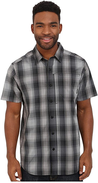 Columbia Men's Global Adventure Iv Yarn Dye Short Sleeve Shirt