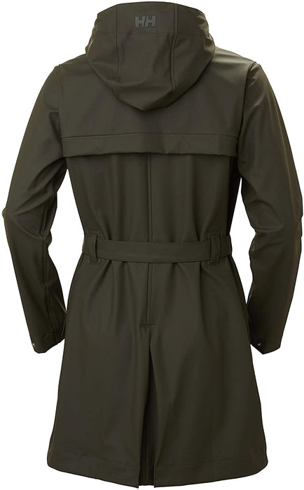 Helly-Hansen womens Kirkwall Ii Modern Fully Waterproof Windproof Hooded Raincoat Jacket