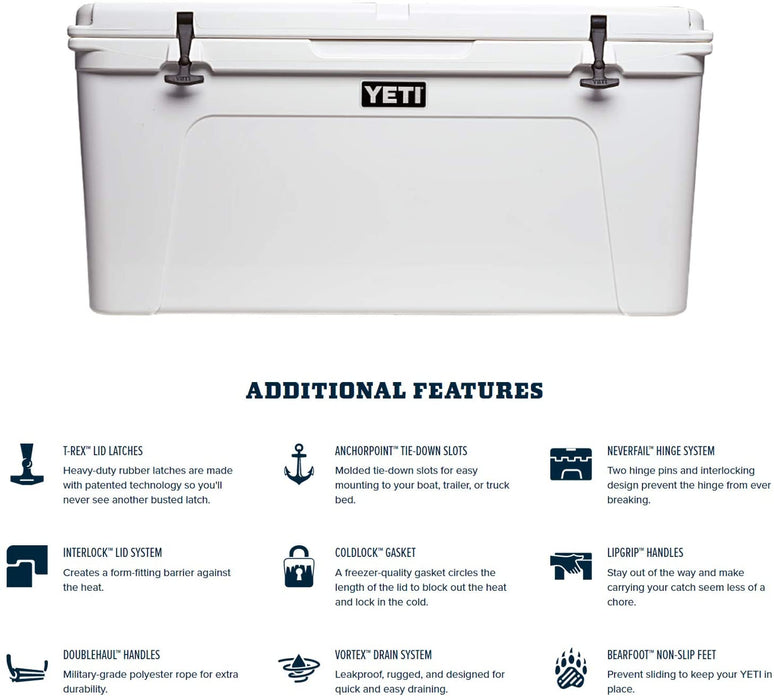 YETI Tundra 125 Cooler, White