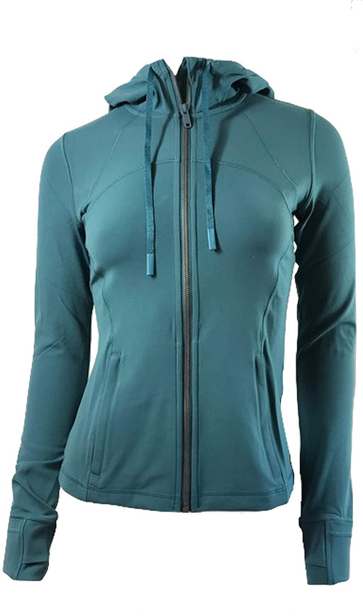LULULEMON HOODED DEFINE JACKET NULU - DETE (Dessert Teal)