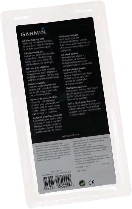 Garmin Alkaline Battery Pack for Rino 520 and Rino 530 (010-10571-00)
