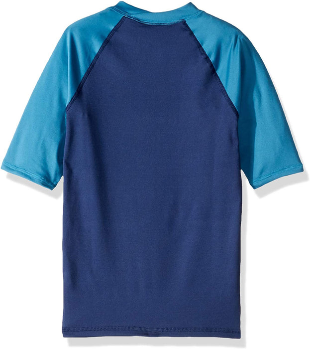Quiksilver Boys' Little Always There Short Sleeve Youth Rashguard UPF 50+