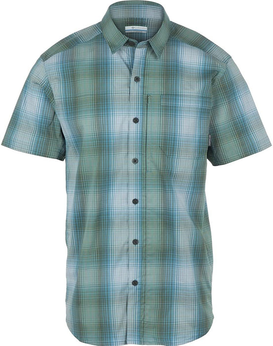 Columbia Men's Global Adventure Iv Yarn Dye Short Sleeve Shirt
