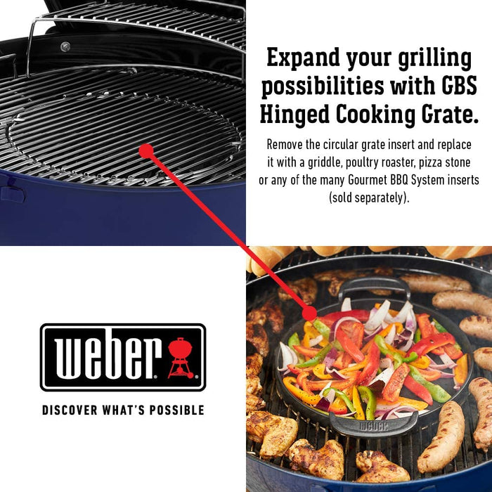 Weber 14501001 Master-Touch Charcoal Grill, 22-Inch