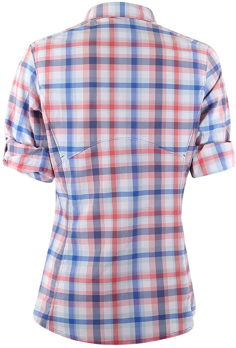 Columbia Women's Saturday Trail Plaid Long Sleeve Shirt