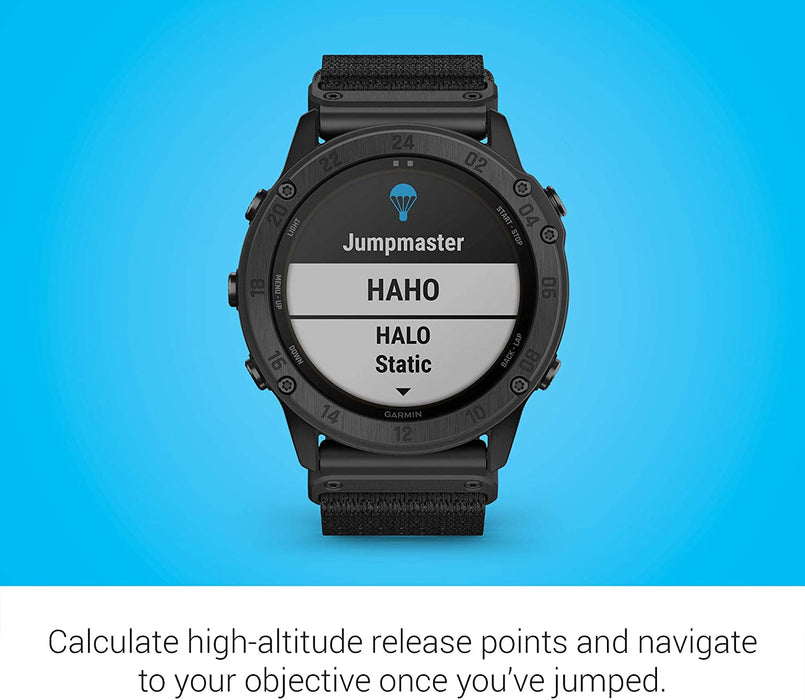 Garmin tactix Delta Solar, Solar-Powered Specialized Tactical Watch, Ruggedly Built to Military Standards, Night Vision Compatibility