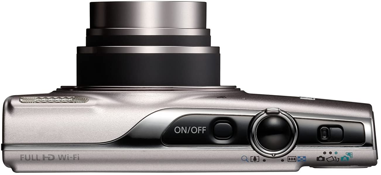 Canon PowerShot ELPH 360 Digital Camera w/ 12x Optical Zoom and Image Stabilization - Wi-Fi & NFC Enabled (Black)