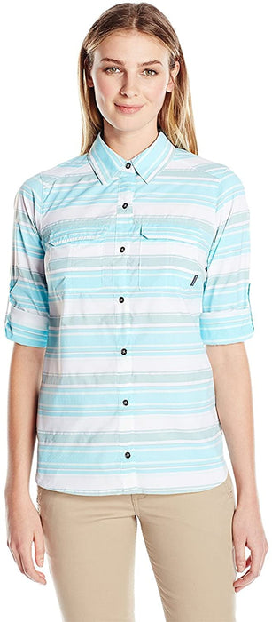 Columbia Women's Pilsner Peak Stripe Long Sleeve Shirt