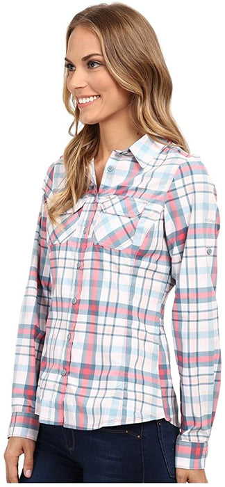 Columbia Women's Saturday Trail Plaid Long Sleeve Shirt