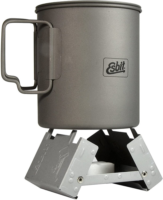 Esbit Ultralight Folding Pocket Stove with Solid Fuel Tablets