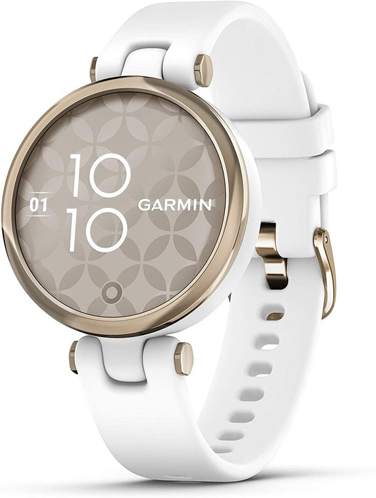 Garmin Lily, Small GPS Smartwatch with Touchscreen and Patterned Lens