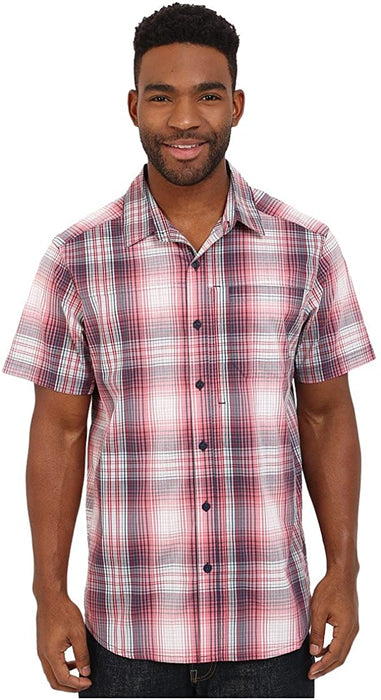 Columbia Men's Global Adventure Iv Yarn Dye Short Sleeve Shirt