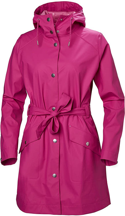 Helly-Hansen womens Kirkwall Ii Modern Fully Waterproof Windproof Hooded Raincoat Jacket
