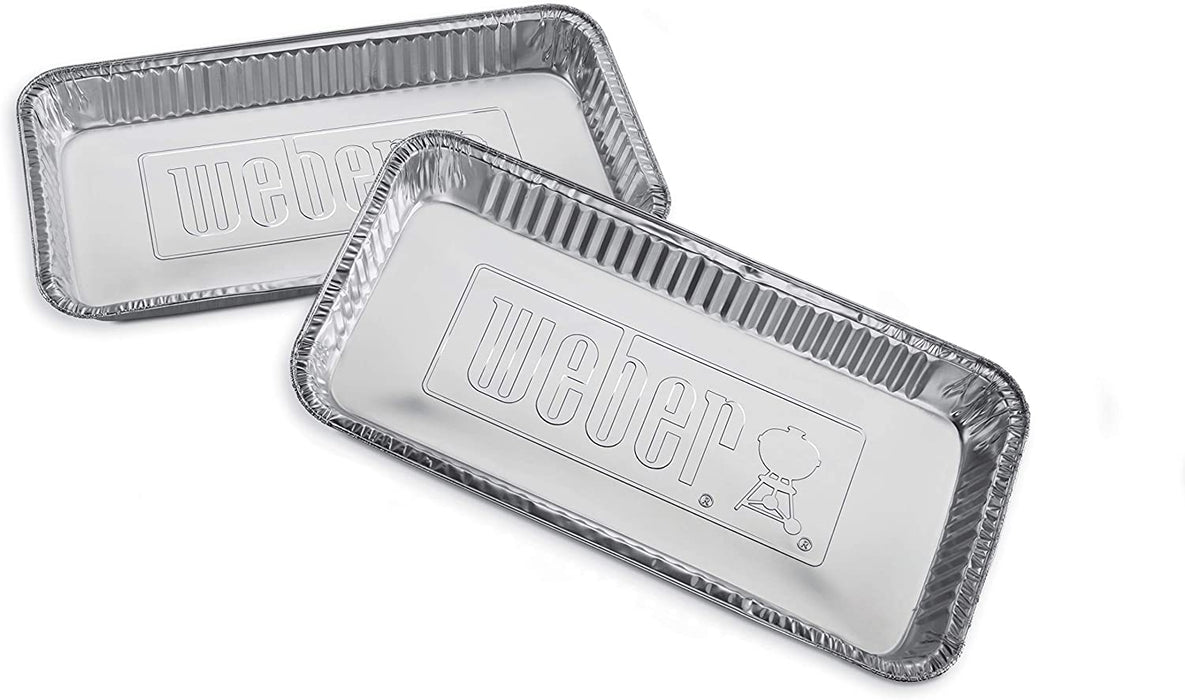 Weber 6454 Extra Large Drip Pans, 5-Pack