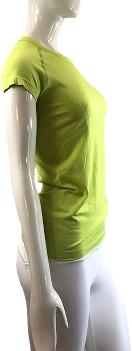 Lululemon Run Swiftly TECH SS Crew - LCDL/WHT (Size 6)