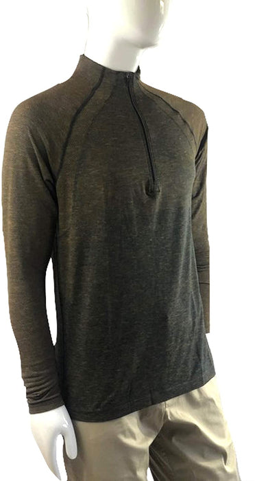 Lululemon Metal Vent TECH 1/2 Zip - FSGD/TRNV (Fools Gold/True Navy)