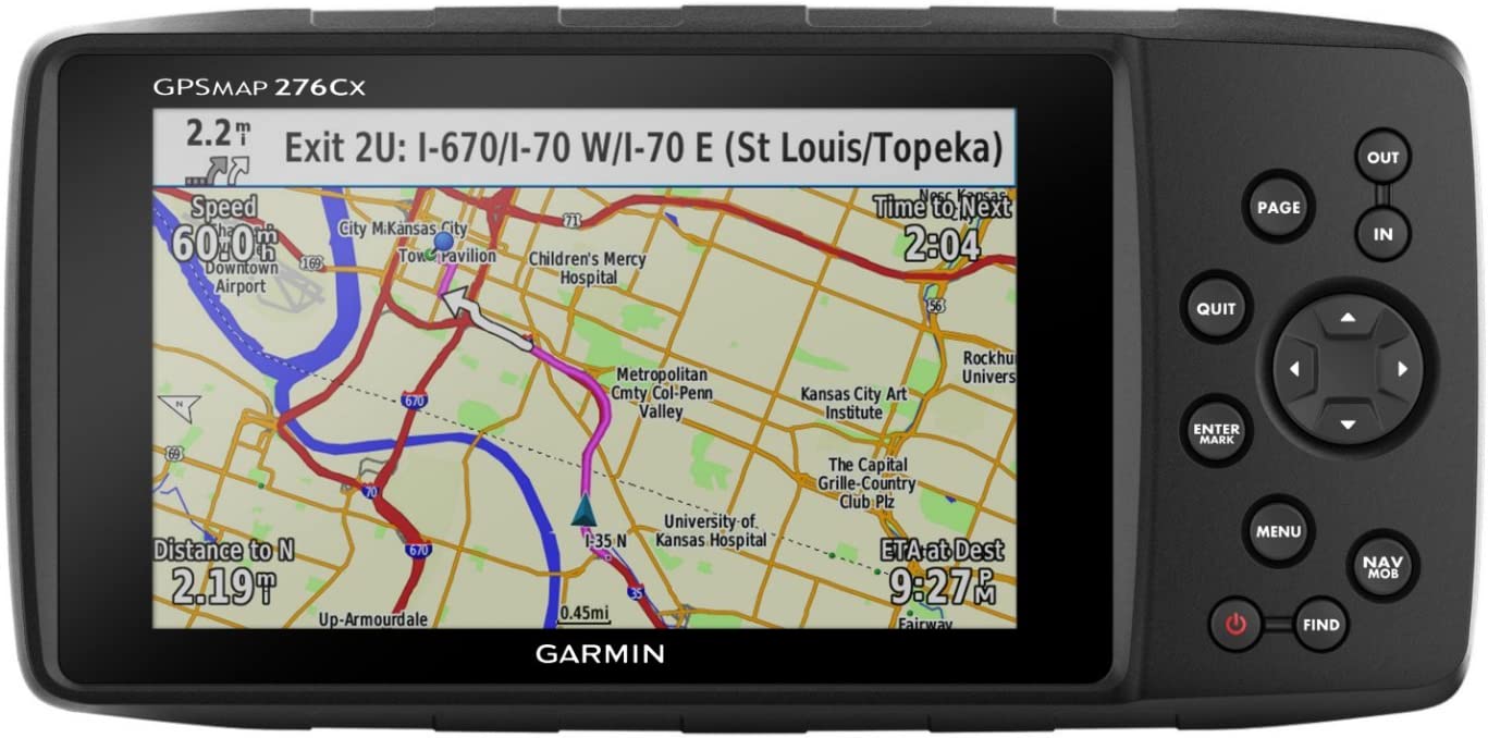 Garmin 010-01607-05 GPSMAP 276Cx Automotive Bundle