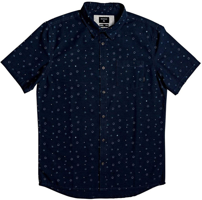Quiksilver Men's Magnetic Roll Short Sleeve Woven Top