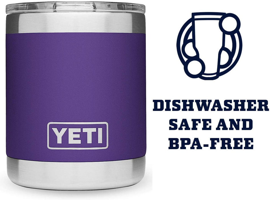 YETI Rambler 10 oz Lowball, Vacuum Insulated