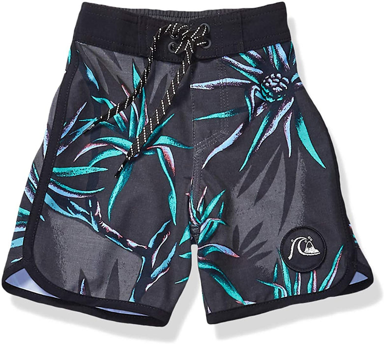 Quiksilver Boys' Little Highline Salty Palms 14 Boardshort Swim Trunk