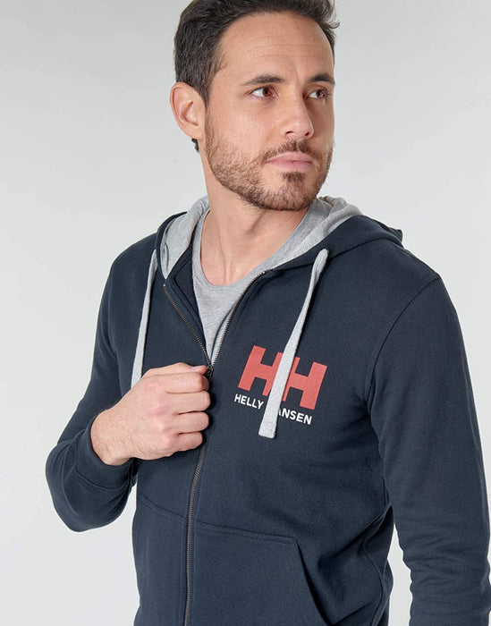 Helly-Hansen mens Hh Logo Full Zip Hoodie