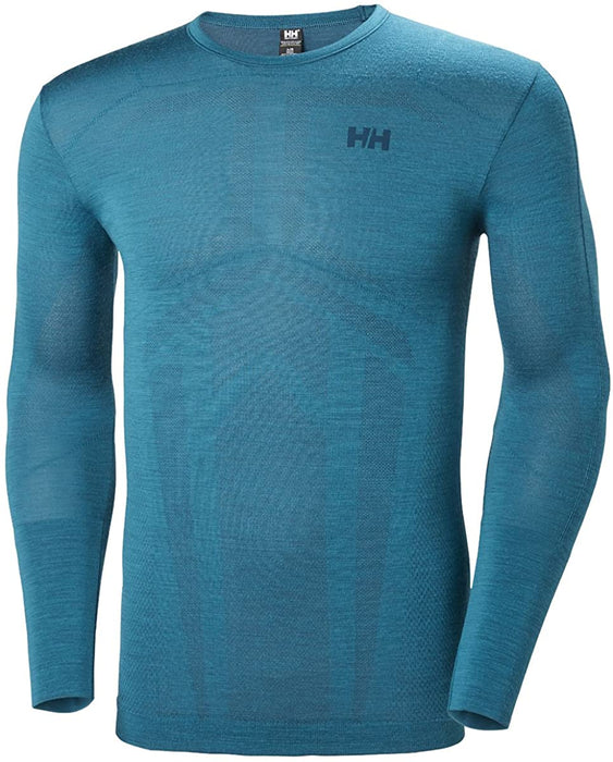 Helly-Hansen Hh LIFA Merino Wool Seamless Crew Baselayer Top