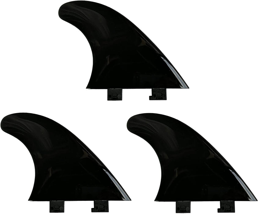 saruSURF 4.5" Flexy Tip Fin Stabilizer for shortboard to SUP