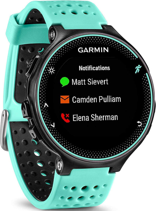 Garmin 010-03717-49 Forerunner 235 with Wrist Based Heart Rate Monitoring, Forest Blue/Black
