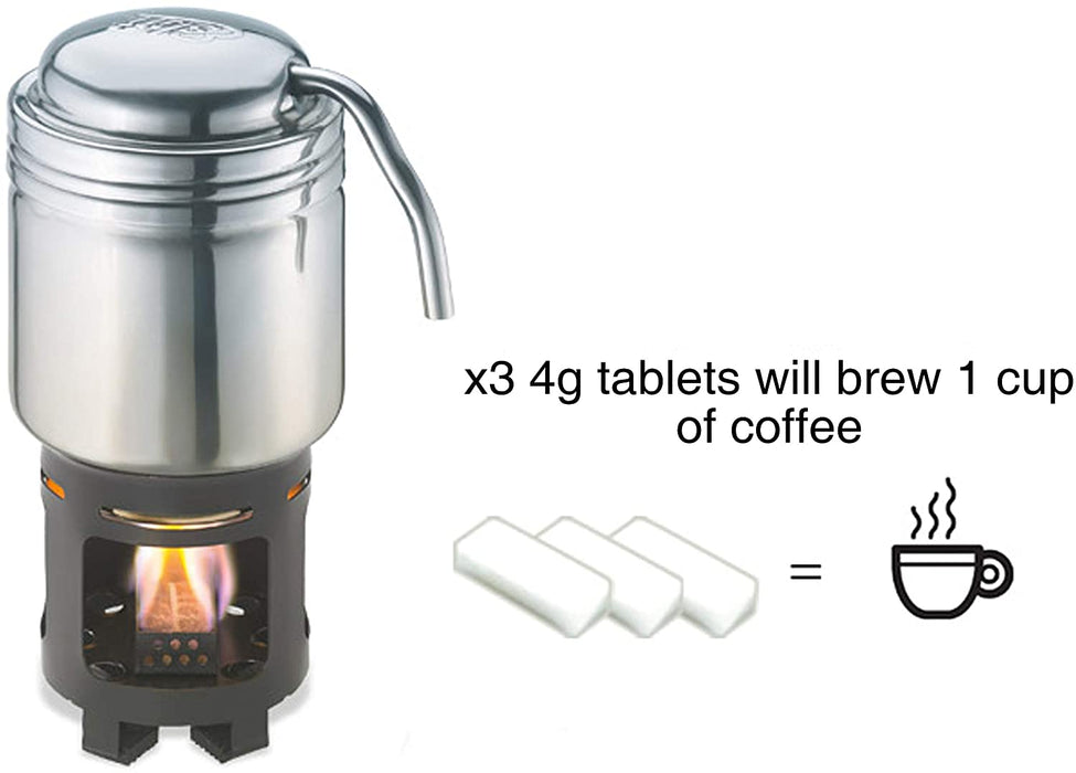 Esbit 1300-Degree Smokeless Solid Fuel Tablets for Hobby, Outdoor, and Emergency Use