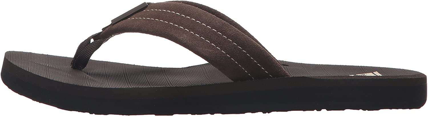 Quiksilver Kids' Carver Suede Youth Flip-Flop Sandal